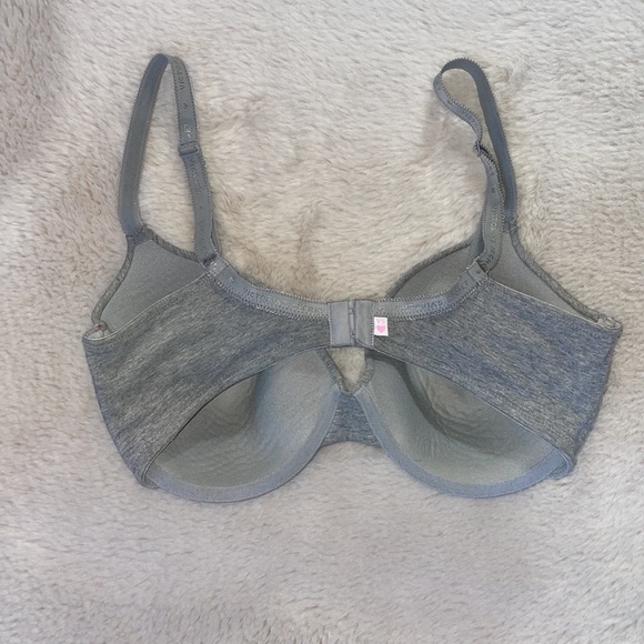 Victoria’s Secret | Gray Cotton Lingerie Lined Perfect Coverage Bra | 36DD - Picture 2 of 13